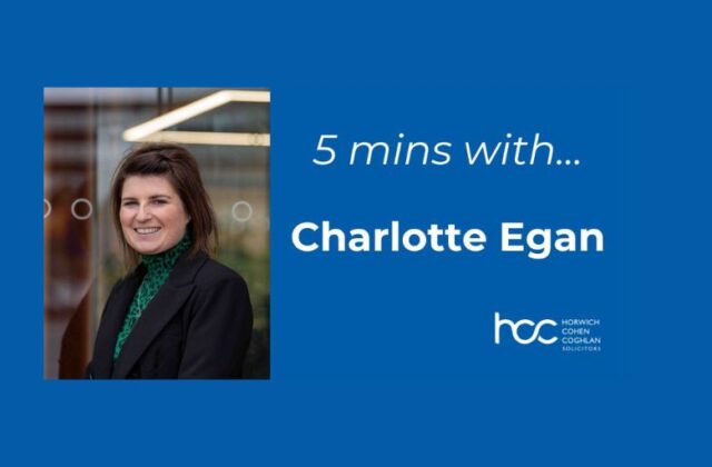 5 mins with Charlotte Egan