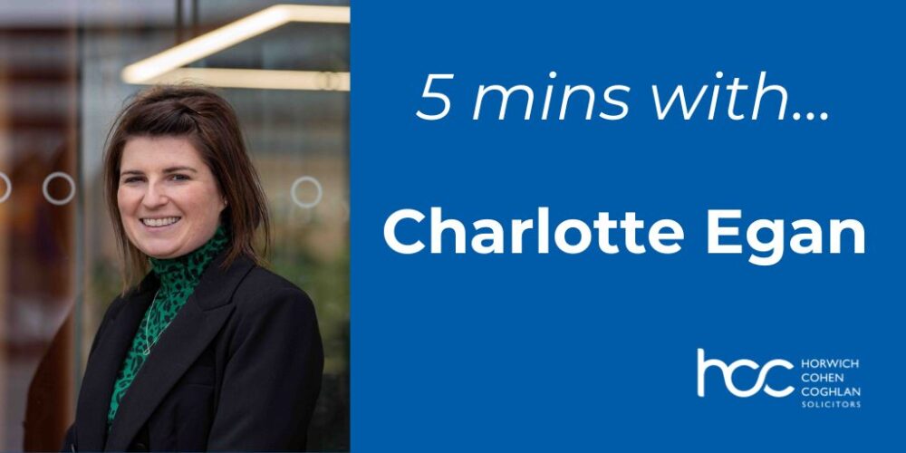 5 mins with Charlotte Egan of HCC